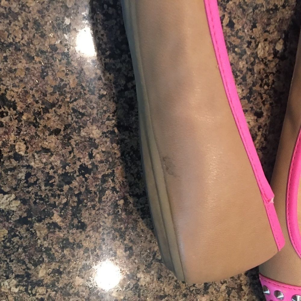 Faded Glory Pink and Tan Flats - Picture 7 of 8